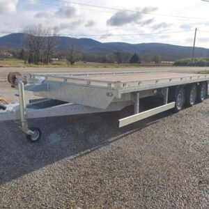 Plataforma fija + rampas Boro ATLAS 6m x 2m 3500KG 3 ejes