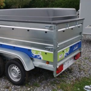Remolque Florence 233x132x39 + capota ABS + laterales dobles